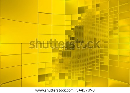 Neon Yellow Background