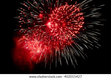 Four/th of July celebration fireworks/Fireworks/Fireworks