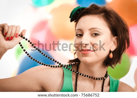 Sexy woman and her necklace. See more images from the same shoot.