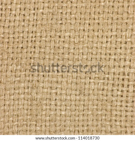 Natural textured burlap sackcloth hessian texture coffee sack, light country sacking canvas, macro background