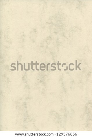 Natural decorative art letter marble paper texture, light fine textured spotted blank empty copy space background in beige, yellow, vertical