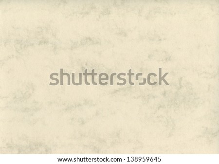 Natural decorative art letter marble paper texture, light fine textured spotted blank empty copy space background in beige, yellow, horizontal
