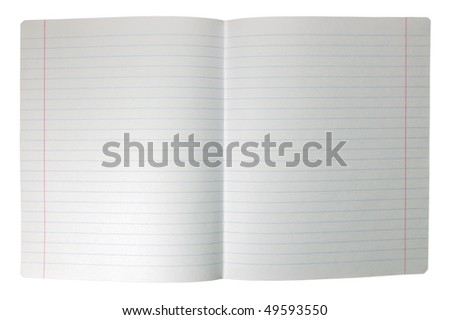 lined paper texture. seamless lined note paper