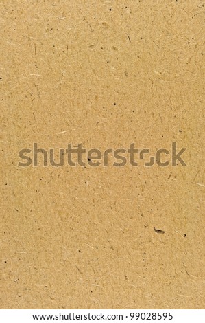Detailed Yellow Brown Natural Cardboard Texture, Vertical Rustic Textured Background Copy Space