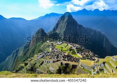 Ancient city in the mountains