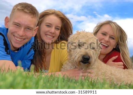 Family With Pet