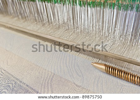 production Loom Weaving Machine