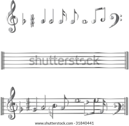 Metal Music Notes