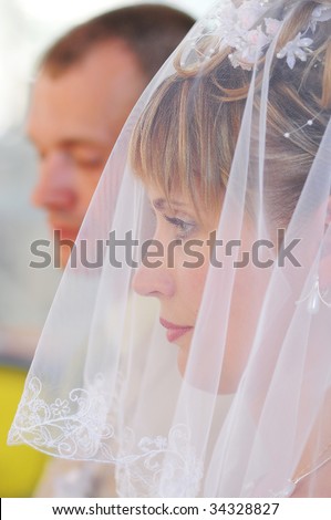 Wedding in an orthodox temple.