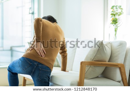 Middle age men with low back pain