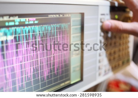 Oscilloscope is a device for the study of the electrical signal