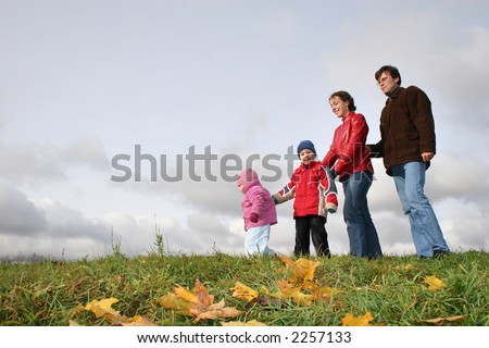 autumn family of four