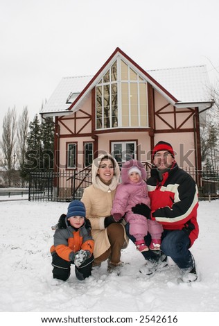 winter family house