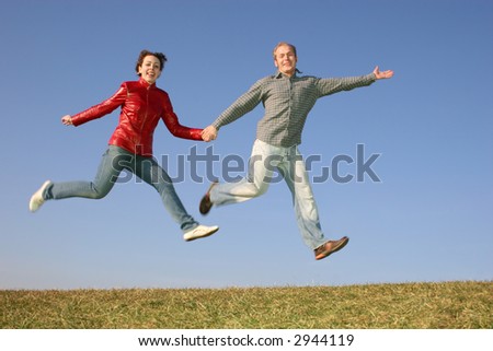 run fly jump couple 2