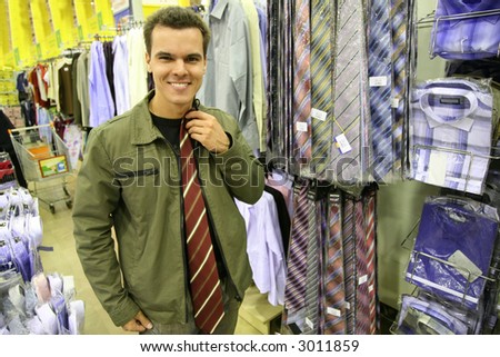 man buy tie