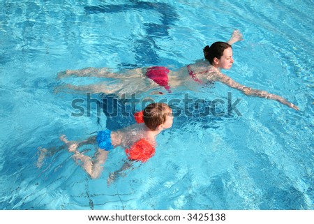 Boy Mother Water Stock Photo 3425138 : Shutterstock Boy Mother Water Stock Photo 3425138 : Shutterstock