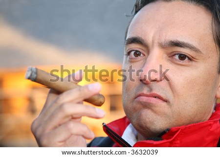 man with the cigar
