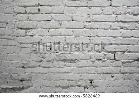 painted brick wall