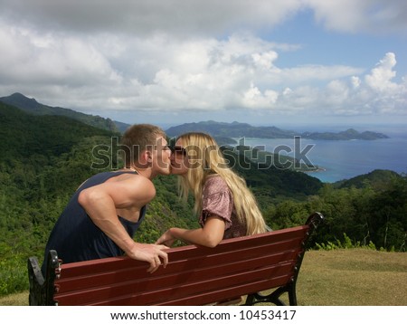 kissing couple images. stock photo : kissing couple