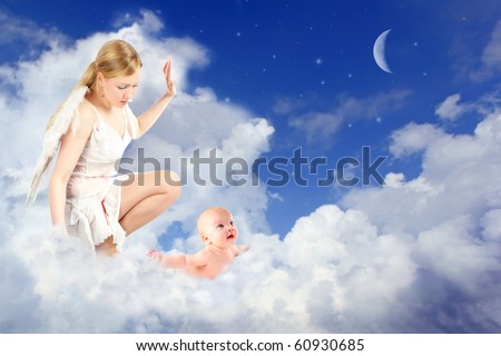 Baby In Clouds