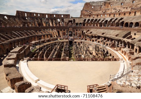 Italy with occupied people