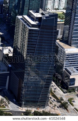 MIAMI - JULY 22:  JPMorgan Chase is leaving its home at One Biscayne Tower in downtown Miami to expand into the newly-built office building 1450 Brickell on July 22, 2010 in Miami.