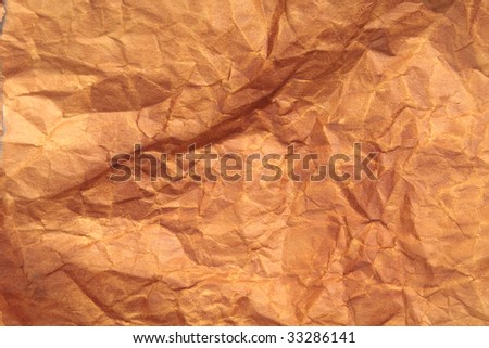 A photo of an old, crinkled paper