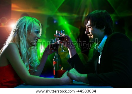 pair on nightclub