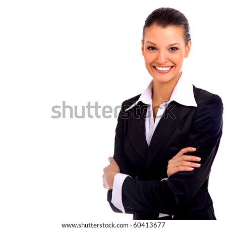 stock photo business woman. stock photo : business woman. Isolated over white background