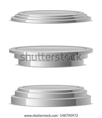 Silver podium Silver podium