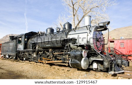 stem locomotive in Colorado Railroad Museum, USA