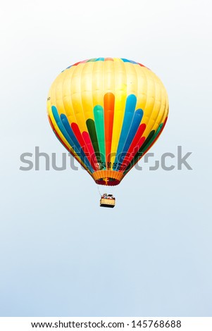 hot air balloon, Provence, France
