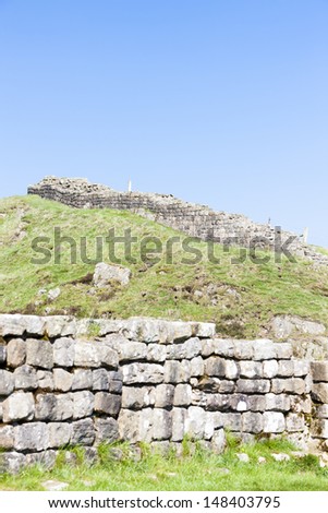 Hadrian\'s wall, Northumberland, England