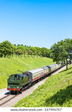 steam train, Gloucestershire Warwickshire Railway, Gloucestershire, England
