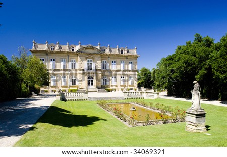 palace in Barbentane, Provence, France