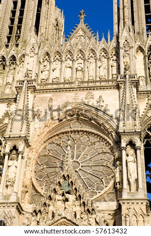 Cathedral Notre Dame, Reims, Champagne, France