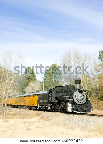 Durango   Silverton Narrow Gauge Railroad, Colorado, USA