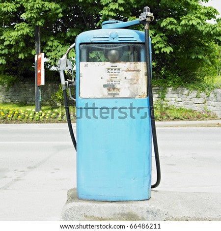 old petrol station, Dromahair, County Leitrim, Ireland