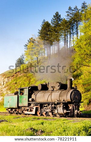 steam locomotive, delivery point in Oskova, Bosnia and Hercegovina