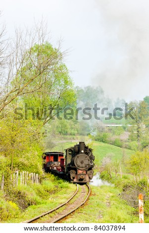 narrow gauge railway, Banovici, Bosnia and Hercegovina