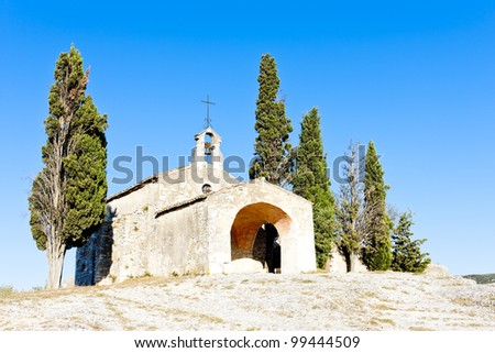Chapel St. Sixte near Eygalieres, Provence, France