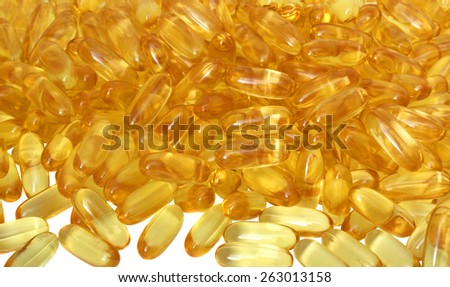 Vitamins supplement capsules