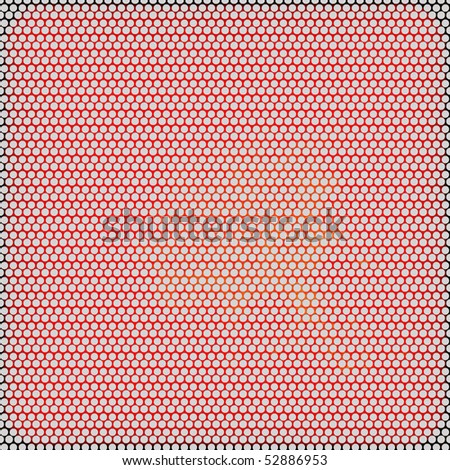 Abstract red background in the form of a grid in a grunge style