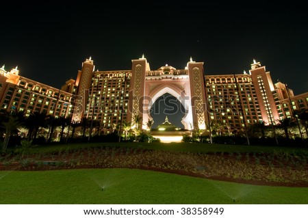 Atlantis Dubai Night