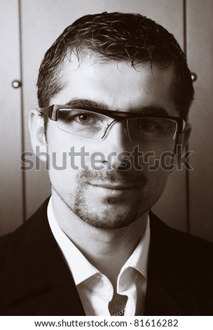 man at glasses