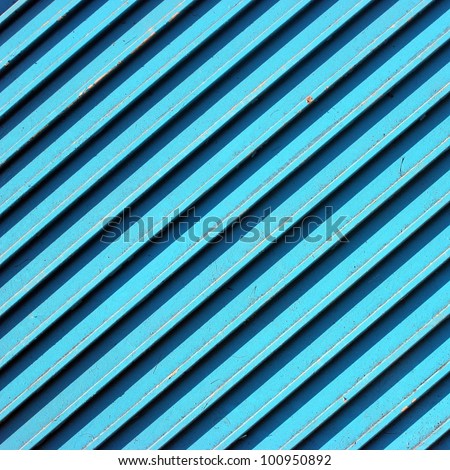 Abstract of a colourful shop shutter