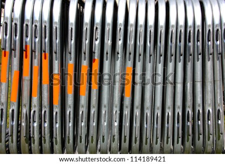 Steel and metal Barriers, tubes and other building and construction materials