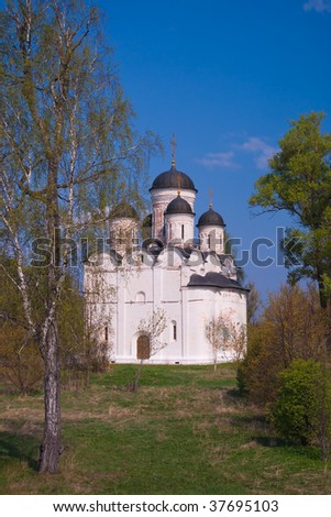 Church of the Archangel Michael (1550) in Mikulino, Tver region - traditional russian church