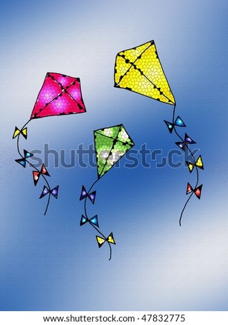 Three Kites