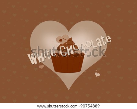 White Chocolate Cupcake
